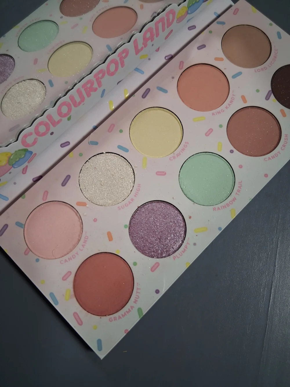 ColourPop Candy Castle Eyeshadow Palette - Pastel Pink & Neutral Shades